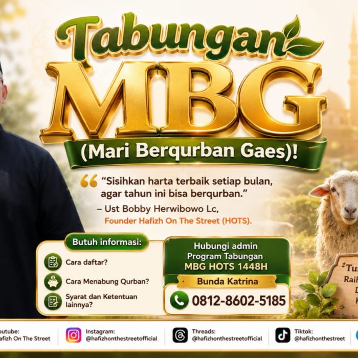 Tabungan MBG (Mari Berqurban Gaes)