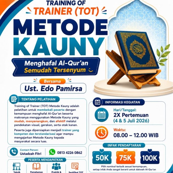 Training of Trainer (TOT) Metode Kauny