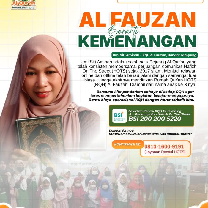 Al Fauzan berarti Kemenangan