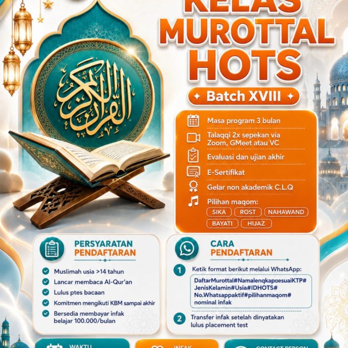Kelas Murottal HOTS Batch XVIII