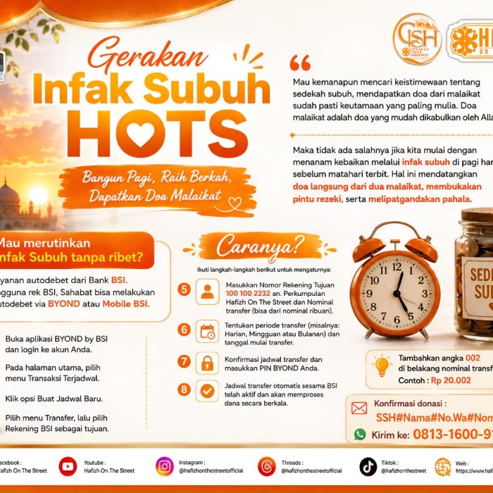Gerakan Infak Subuh HOTS
