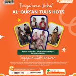 Penyaluran Wakaf Al-Qur’an Tulis RQH Insan Ar Rasyid