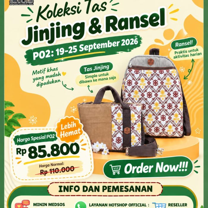 Koleksi Tas Jinjing & Ransel