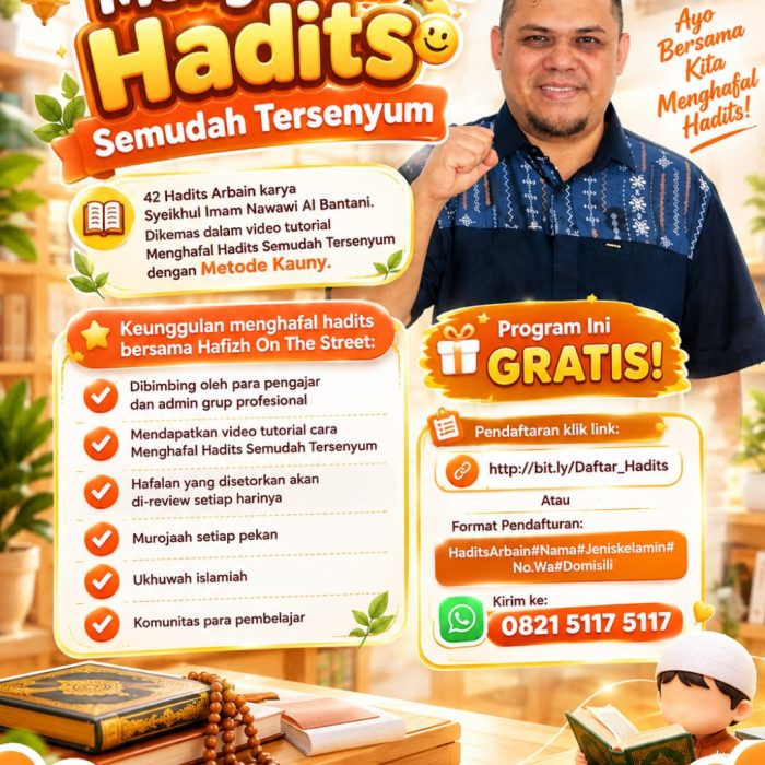 Menghafal Hadits Semudah Tersenyum
