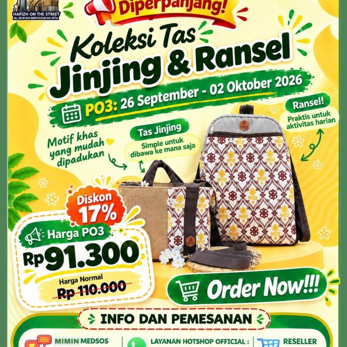PRE ORDER DIPERPANJANG!